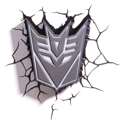 Transformers Decepticon Shield 3D Light